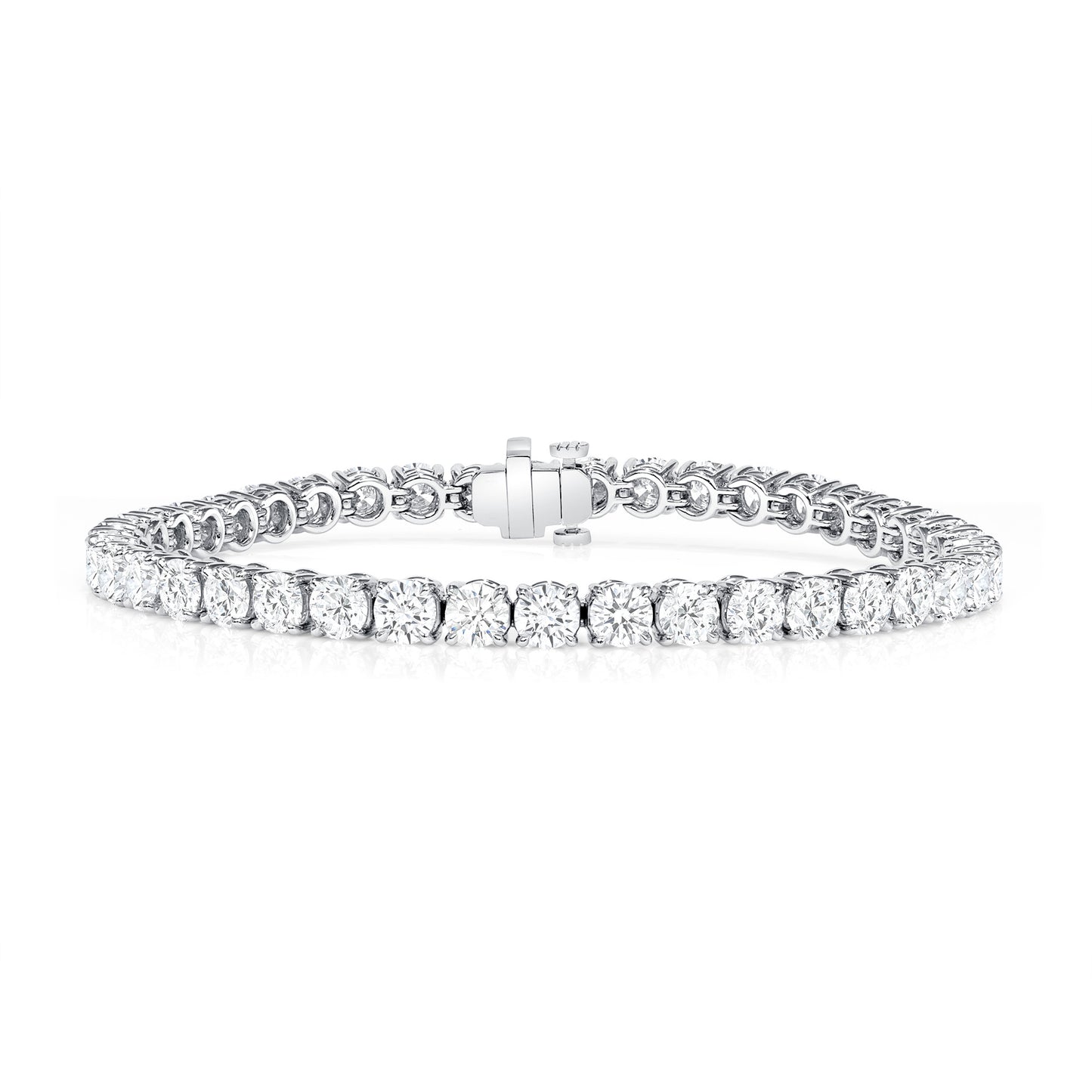 Eleven Carat Round 4-Prong Bracelet