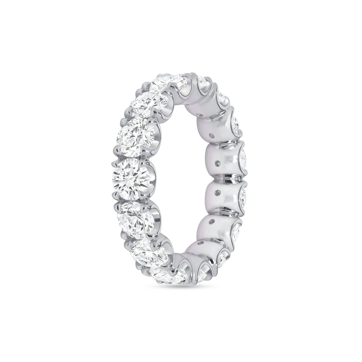 Five Carat 4-Prong Eternity Band