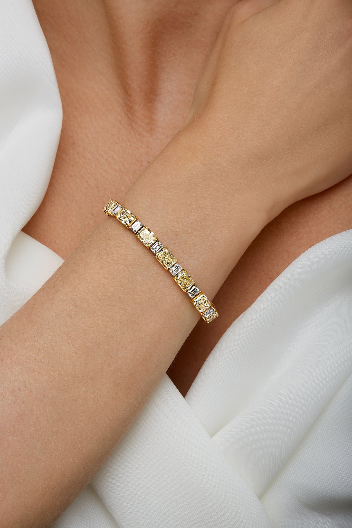 Interplay Tennis Bracelet