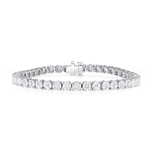 Eleven Carat Round 4-Prong Bracelet