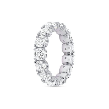 Five Carat 4-Prong Eternity Band