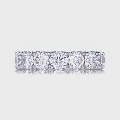 Five Carat 4-Prong Eternity Band