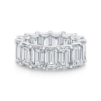 The 15 Carat Emerald Eternity Band